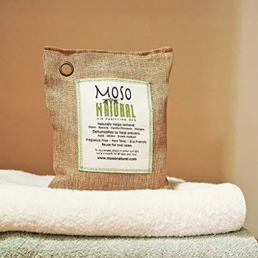 Moso Natural No Scent Air Purifying Bag 500 gm Solid