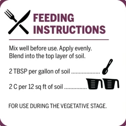 Mother Earth Nitro Bat Guano Hydroponic Plant Supplement 2 lb.