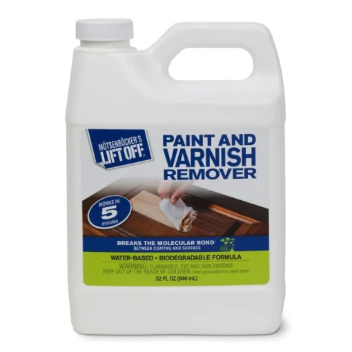 Motsenbocker's Lift Off Paint & Varnish Stripper 32 oz. (Pack of 4)