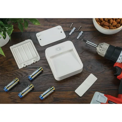 Mr. Beams Motion-Sensing Battery Powered LED White Area Light