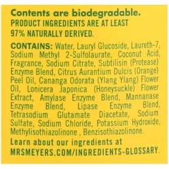 Mrs. Meyer'S Clean Day Honeysuckle Scent Laundry Detergent Liquid 64 Oz. 1 Pk