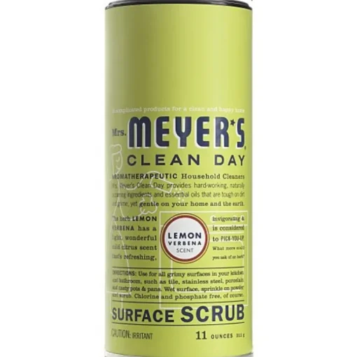 Mrs. Meyer's Clean Day Lemon Verbena Scent Surface Scrub 11 oz. (Pack of 6)