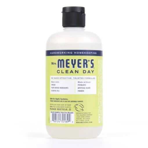 Mrs. Meyer's Clean Day Lemon Verbena Scent Organic Vinegar Liquid 12 oz. (Pack of 6)