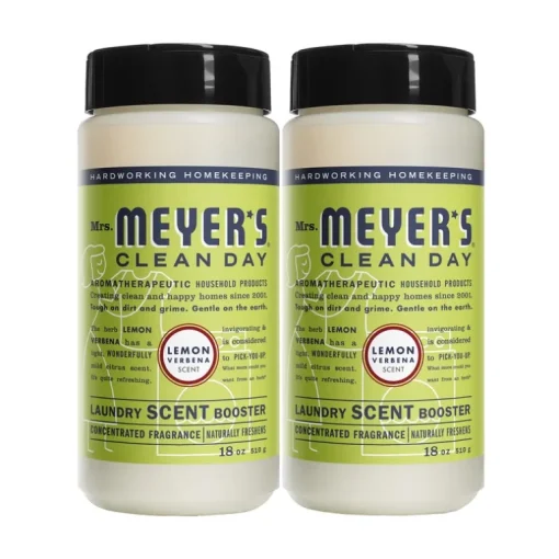 Mrs. Meyer's Clean Day Lemon Scent Laundry Scent Booster Powder 18 oz. 1 pk (Pack of 6)