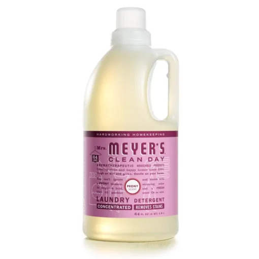Mrs. Meyer's Clean Day Peony Scent Laundry Detergent Liquid 64 oz. 1 pk (Pack of 6)