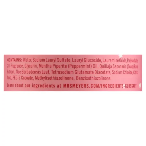 Mrs. Meyer's Clean Day Peppermint Scent Liquid Dish Soap 16 oz. 1 pk (Pack of 6)