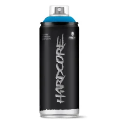 MTN Hardcore Gloss Neptune Blue Spray Paint 11 oz (Pack of 6).