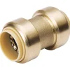 Mueller ProLine 3/8 in. Push T X 3/8 in. D Push Brass Coupling