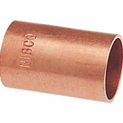 Mueller Streamline Copper Lead Free Repair Coupling without Stop 1/2x1/2 Sweat Dia. in. (Pack of 25)