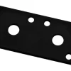 National Hardware 3 in. H X 1/8 in. W X 1.3 in. L Black Steel Mending Plate