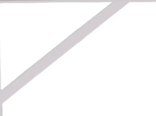 National Hardware 13 in. H x 20 in. W x 1.19 in. D White Steel Shelf Bracket (Pack of 6)