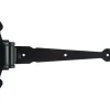 National Hardware 13 in. L Black Heavy Duty T Hinge 1 pk