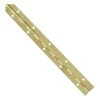 National Hardware 12 in. L Brass-Plated Continuous Hinge 1 pk