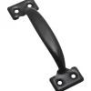 National Hardware 5-3/4 in. L Black Steel Door Pull
