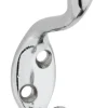 National Hardware 1.587 in. L Chrome Zinc Coat/Hat Hook 75 lb. cap. 1 pk