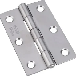 National Hardware 3 in. L Narrow Hinge 2 pk