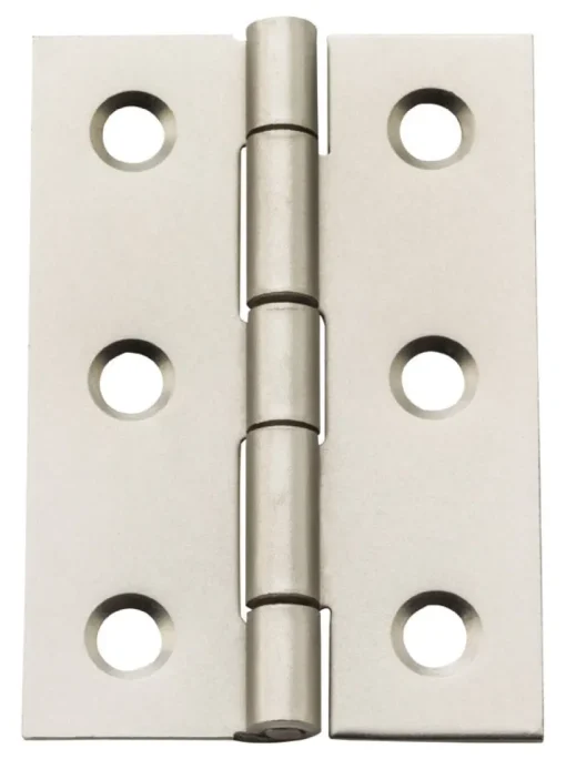 National Hardware 2 in. L Satin Nickel Door Hinge 1 pk