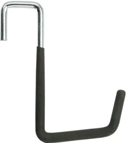 National Hardware 6.87 in. L Vinyl Coated Black Steel Large Rafter Hook 50 lb. cap. 1 pk
