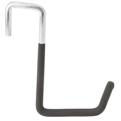 National Hardware 6.87 in. L Vinyl Coated Black Steel Large Rafter Hook 50 lb. cap. 1 pk