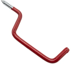 National Hardware 4 in. L Vinyl Coated Red Steel Small Ladder Hook 15 lb. cap. 1 pk