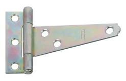 National Hardware 3 in. L Zinc-Plated Light T-Hinge 2 pk