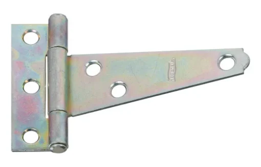 National Hardware 3 in. L Zinc-Plated Light T-Hinge 2 pk