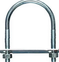 National Hardware 3/8 in. X 2-1/2 in. W X 4 in. L Coarse Zinc-Plated Steel U-Bolt