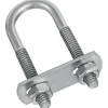 National Hardware 1/4 in. X 3/4 in. W X 2-1/2 in. L Coarse Zinc-Plated Stainless Steel U-Bolt