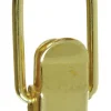 National Hardware Brass-Plated Steel Drawer Catch 0.99 inch in. 2.46 in. 2 pk