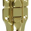 National Hardware Brass-Plated Steel Lockable Draw Catch 1.76 in. 3.64 in. 1 pk