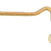 National Hardware Gold Solid Brass 3 in. L Hook and Eye 1 pk