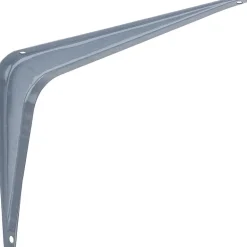 National Hardware Gray Steel Shelf Bracket 8 in. L 100 lb