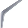 National Hardware Gray Steel Shelf Bracket 14 in. L 100 lb