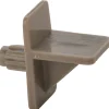 National Hardware N224-683 1/4" Tan Plastic Shelf Supports 8 Count
