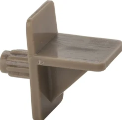 National Hardware N224-683 1/4" Tan Plastic Shelf Supports 8 Count
