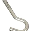 National Hardware Silver Stainless Steel 4-7/8 in. L Screw Hook 220 lb 1 pk