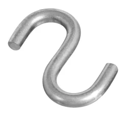National Hardware Silver Stainless Steel 1-1/2 in. L Open S-Hook 55 lb 1 pk