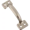 National Hardware WeatherGuard 4 in. L Satin Nickel Silver Steel Universal Sash Lift Handle 1 pk