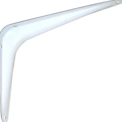 National Hardware White Steel Shelf Bracket 14 in. L 100 lb