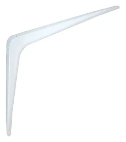 National Hardware White Steel Shelf Bracket 14 in. L 100 lb