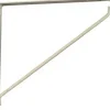 National Hardware White Steel Shelf Bracket 10.87 in. L 150 lb