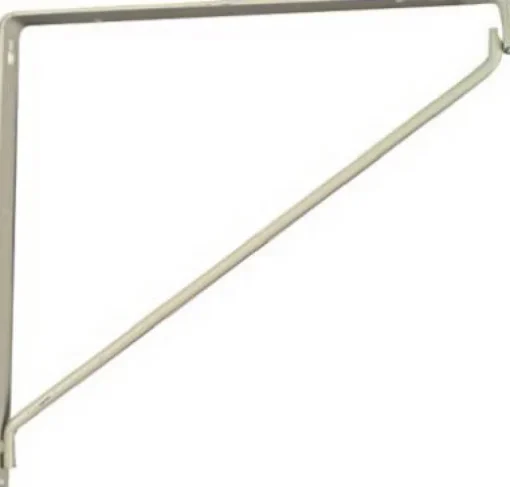 National Hardware White Steel Shelf Bracket 10.87 in. L 150 lb