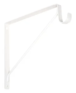 National Hardware White Steel Shelf/Rod Bracket 12.45 in. L 125 lb. (Pack of 20)