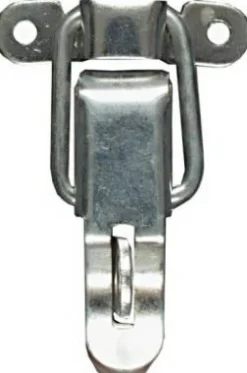 National Hardware Zinc-Plated Steel Lockable Drawer Catch 1.65 inch in. 2.59 in. 2 pk