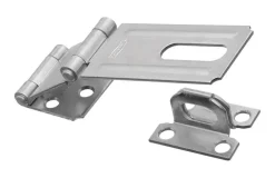 National Hardware Zinc-Plated Aluminum/Steel 3-1/4 in. L Double Hinge Safety Hasp 1 pk