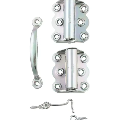 National Hardware Zinc-Plated Steel Screen/Storm Door Hardware Set 1 pk