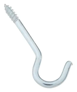 National Hardware Zinc-Plated Silver Steel 1-5/16 in. L Ceiling Hook 1 pk