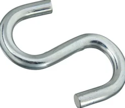 National Hardware Zinc-Plated Silver Steel 4 in. L Heavy Open S-Hook 240 lb 1 pk