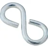 National Hardware Zinc-Plated Silver Steel 1-1/8 in. L Closed S-Hook 15 lb 6 pk