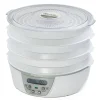 National Presto 6 Tray White Semi-Gloss Food Dehydrator 12 (Pack of 2)
